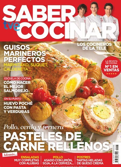 Titelbild der Ausgabe 125/2024 von Saber Cocinar. Diese Zeitschrift und viele weitere Kochzeitschriften und Backzeitschriften als Abo oder epaper bei United Kiosk online kaufen.