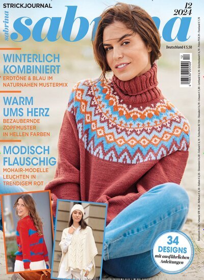 Titelbild der Ausgabe 12/2024 von Sabrina. Diese Zeitschrift und viele weitere Modemagazine und DIY-Magazine als Abo oder epaper bei United Kiosk online kaufen.