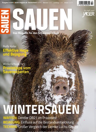 Titelbild der Ausgabe 30/2024 von Sauen. Diese Zeitschrift und viele weitere Sportmagazine als Abo oder epaper bei United Kiosk online kaufen.