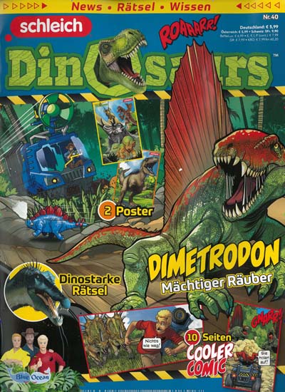 Titelbild der Ausgabe 40/2023 von Schleich Dinosaurs. Diese Zeitschrift und viele weitere Jugendzeitschriften und Kinderzeitschriften als Abo oder epaper bei United Kiosk online kaufen.