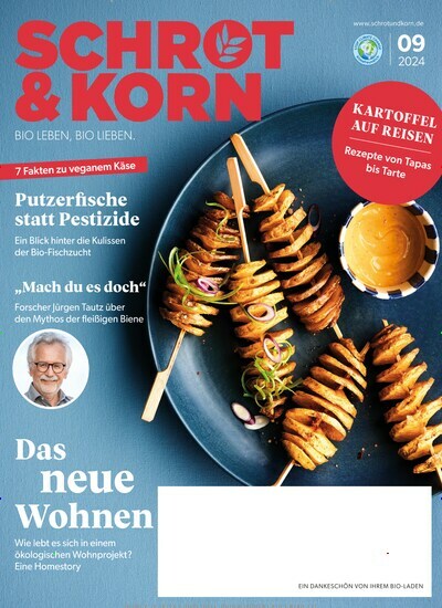 Titelbild der Ausgabe 9/2024 von Schrot & Korn. Diese Zeitschrift und viele weitere Elternzeitschriften und Tierzeitschriften als Abo oder epaper bei United Kiosk online kaufen.