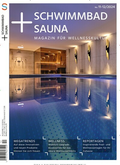 Titelbild der Ausgabe 12/2024 von Schwimmbad & Sauna. Diese Zeitschrift und viele weitere Gartenzeitschriften und Wohnzeitschriften als Abo oder epaper bei United Kiosk online kaufen.