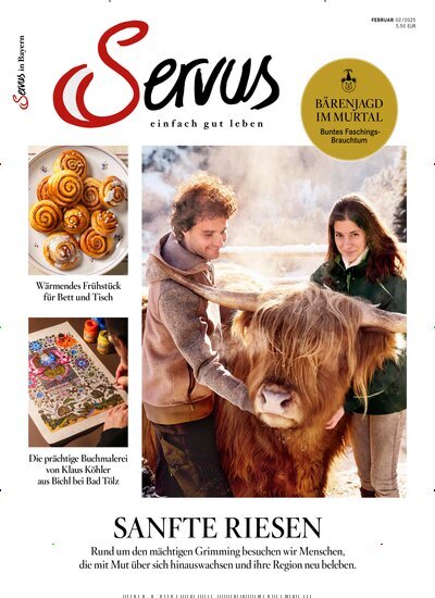 Titelbild der Ausgabe 2/2025 von Servus Kinder. Diese Zeitschrift und viele weitere Jugendzeitschriften und Kinderzeitschriften als Abo oder epaper bei United Kiosk online kaufen.