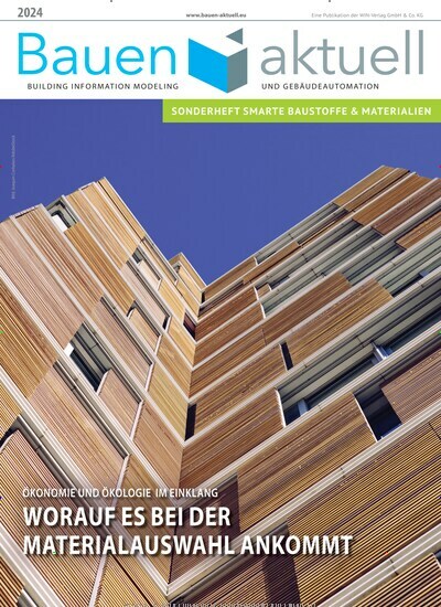 Titelbild der Ausgabe 1/2024 von Smarte Baustoffe & Materialien. Diese Zeitschrift und viele weitere Architekturzeitschriften und Bauzeitschriften als Abo oder epaper bei United Kiosk online kaufen.