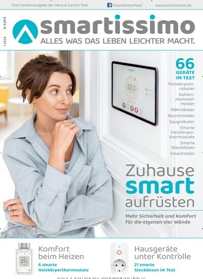 Titelbild der Ausgabe 1/2024 von smartissimo. Diese Zeitschrift und viele weitere Audiomagazine, Filmmagazine und Fotozeitschriften als Abo oder epaper bei United Kiosk online kaufen.