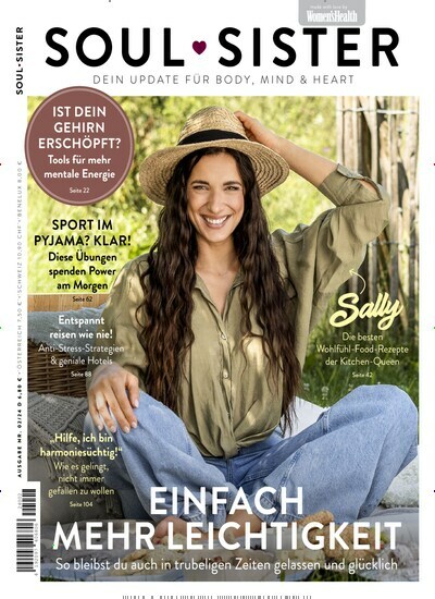 Titelbild der Ausgabe 2/2024 von Soul Sister. Diese Zeitschrift und viele weitere Frauenzeitschriften als Abo oder epaper bei United Kiosk online kaufen.