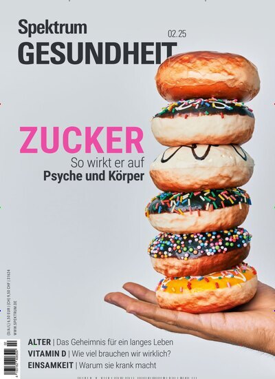 Titelbild der Ausgabe 2/2025 von Spektrum Gesundheit. Diese Zeitschrift und viele weitere Reisemagazine, Freizeitmagazine und Wissensmagazine als Abo oder epaper bei United Kiosk online kaufen.