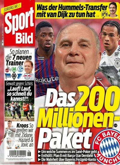 Sport Bild Shop Für Abo Und Epaper - Zeitung Bei United Kiosk Kaufen