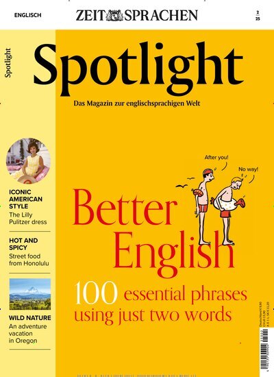 Titelbild der Ausgabe 2/2025 von Spotlight. Diese Zeitschrift und viele weitere Reisemagazine, Freizeitmagazine und Wissensmagazine als Abo oder epaper bei United Kiosk online kaufen.