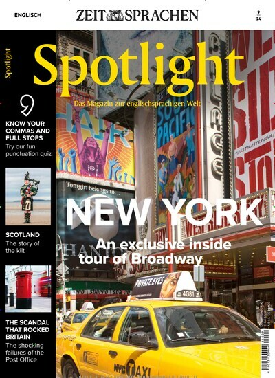 Titelbild der Ausgabe 9/2024 von Spotlight. Diese Zeitschrift und viele weitere Reisemagazine, Freizeitmagazine und Wissensmagazine als Abo oder epaper bei United Kiosk online kaufen.