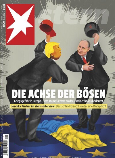 Titelbild der Ausgabe 11/2025 von stern. Diese Zeitschrift und viele weitere Wirtschaftsmagazine und Politikmagazine als Abo oder epaper bei United Kiosk online kaufen.