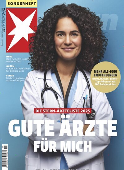 Titelbild der Ausgabe 1/2025 von stern Extra. Diese Zeitschrift und viele weitere Wirtschaftsmagazine und Politikmagazine als Abo oder epaper bei United Kiosk online kaufen.