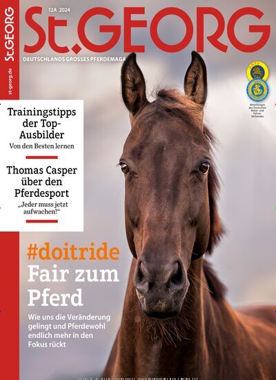 Titelbild der Ausgabe 121/2024 von St.Georg. Diese Zeitschrift und viele weitere Sportmagazine als Abo oder epaper bei United Kiosk online kaufen.