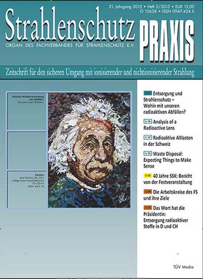 Titelbild der Ausgabe 2/2024 von StrahlenschutzPraxis. Diese Zeitschrift und viele weitere Pflegezeitschriften und medizinische Fachzeitschriften als Abo oder epaper bei United Kiosk online kaufen.