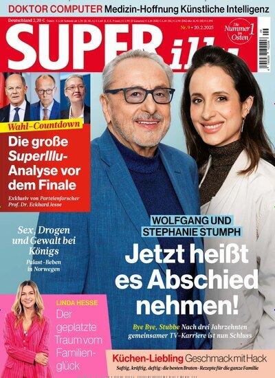 Titelbild der Ausgabe 9/2025 von SUPERillu. Diese Zeitschrift und viele weitere Lifestylemagazine und Peoplemagazine als Abo oder epaper bei United Kiosk online kaufen.