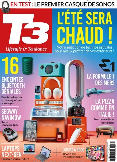 Titelbild der Ausgabe 88/2024 von T3 Gadget Magazine Frankreich. Diese Zeitschrift und viele weitere Audiomagazine, Filmmagazine und Fotozeitschriften als Abo oder epaper bei United Kiosk online kaufen.