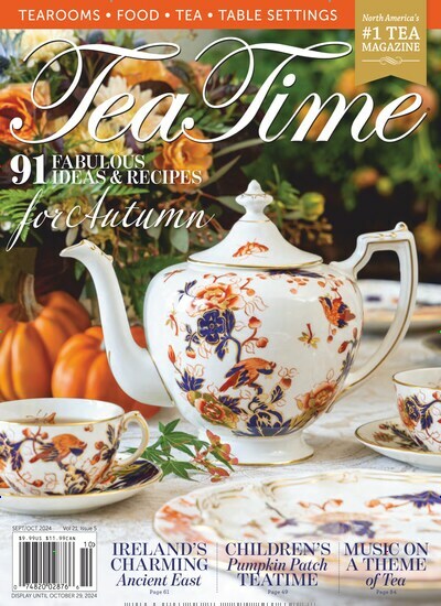 Titelbild der Ausgabe 9/2024 von TeaTime. Diese Zeitschrift und viele weitere Kochzeitschriften und Backzeitschriften als Abo oder epaper bei United Kiosk online kaufen.