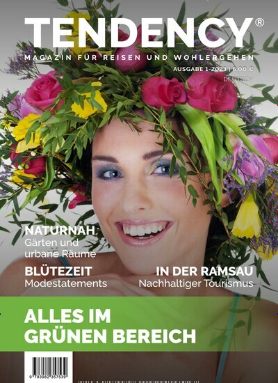 Titelbild der Ausgabe 1/2023 von Tendency deutsch. Diese Zeitschrift und viele weitere Lifestylemagazine und Peoplemagazine als Abo oder epaper bei United Kiosk online kaufen.