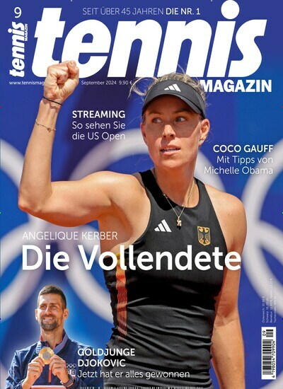 Titelbild der Ausgabe 90/2024 von tennisMAGAZIN. Diese Zeitschrift und viele weitere Sportmagazine als Abo oder epaper bei United Kiosk online kaufen.