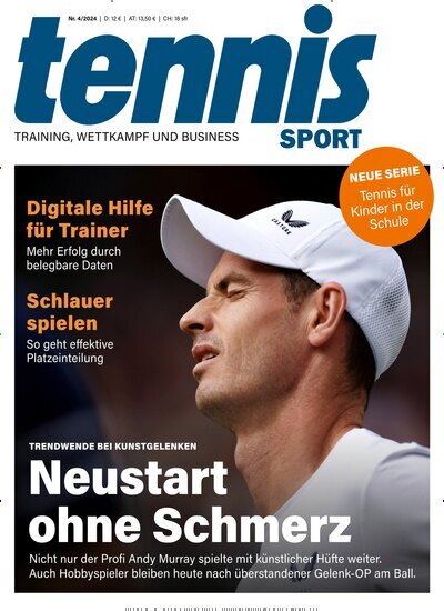 Titelbild der Ausgabe 40/2024 von tennisSPORT. Diese Zeitschrift und viele weitere Sportmagazine als Abo oder epaper bei United Kiosk online kaufen.