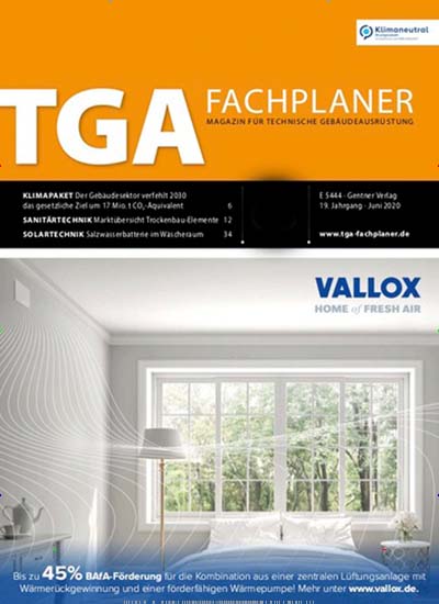 Titelbild der Ausgabe 7/2024 von TGA+E Fachplaner. Diese Zeitschrift und viele weitere Architekturzeitschriften und Bauzeitschriften als Abo oder epaper bei United Kiosk online kaufen.