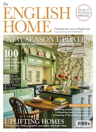 Titelbild der Ausgabe 10/2024 von The English Home. Diese Zeitschrift und viele weitere Gartenzeitschriften und Wohnzeitschriften als Abo oder epaper bei United Kiosk online kaufen.