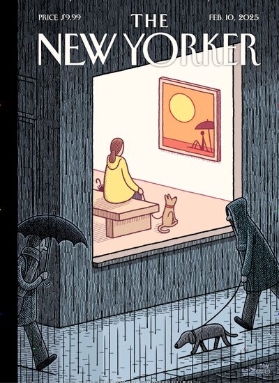 Titelbild der Ausgabe 5/2025 von The New Yorker. Diese Zeitschrift und viele weitere Lifestylemagazine und Peoplemagazine als Abo oder epaper bei United Kiosk online kaufen.