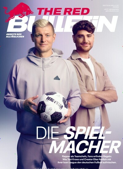 Titelbild der Ausgabe 5/2024 von The Red Bulletin - Deutschland. Diese Zeitschrift und viele weitere Lifestylemagazine und Peoplemagazine als Abo oder epaper bei United Kiosk online kaufen.