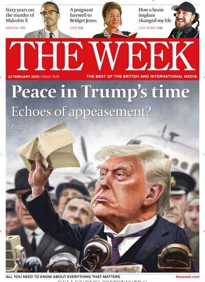 Titelbild der Ausgabe 7/2025 von The Week. Diese Zeitschrift und viele weitere Wirtschaftsmagazine und Politikmagazine als Abo oder epaper bei United Kiosk online kaufen.