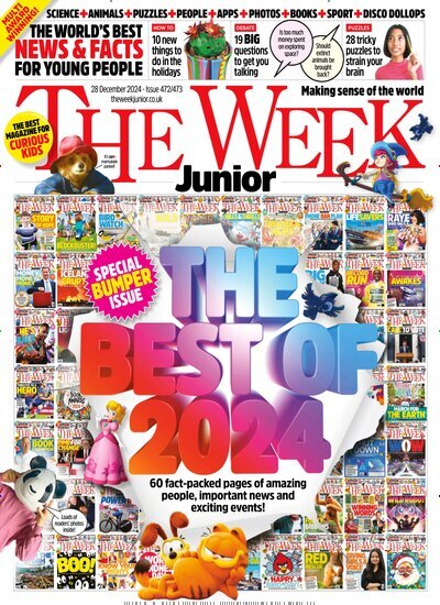 Titelbild der Ausgabe 52/2024 von The Week Junior UK. Diese Zeitschrift und viele weitere Jugendzeitschriften und Kinderzeitschriften als Abo oder epaper bei United Kiosk online kaufen.