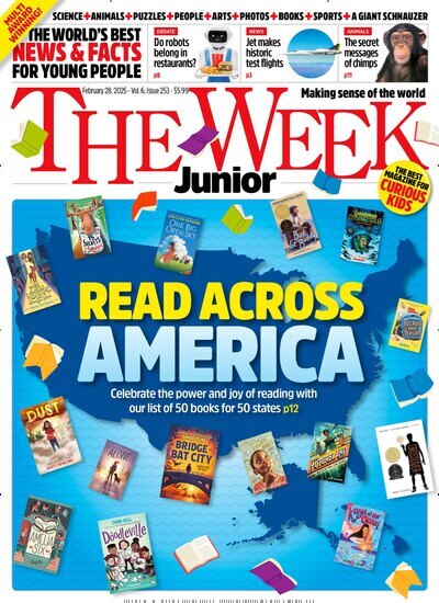 Titelbild der Ausgabe 7/2025 von The Week Junior USA. Diese Zeitschrift und viele weitere Jugendzeitschriften und Kinderzeitschriften als Abo oder epaper bei United Kiosk online kaufen.