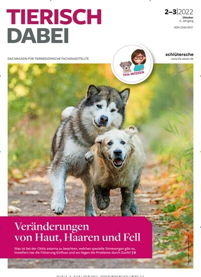 Titelbild der Ausgabe 2/2022 von Tierisch dabei. Zeitschriften als Abo oder epaper bei United Kiosk online kaufen.