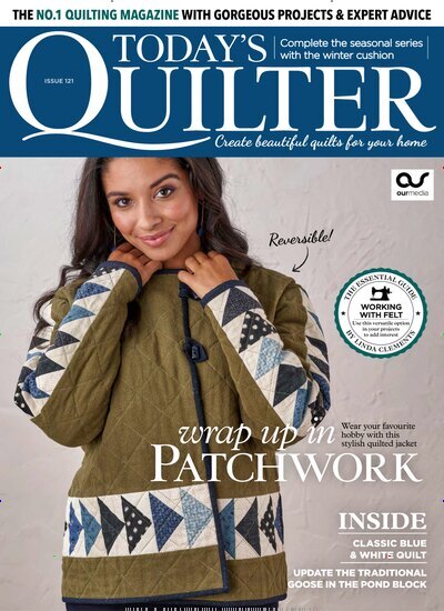 Titelbild der Ausgabe 12/2024 von Todays Quilter. Diese Zeitschrift und viele weitere Modemagazine und DIY-Magazine als Abo oder epaper bei United Kiosk online kaufen.