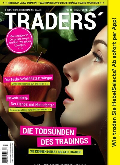 Titelbild der Ausgabe 10/2024 von Traders. Diese Zeitschrift und viele weitere Wirtschaftsmagazine und Politikmagazine als Abo oder epaper bei United Kiosk online kaufen.