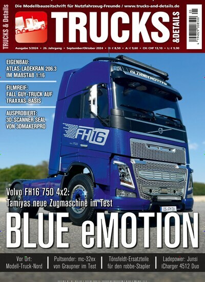 Titelbild der Ausgabe 5/2024 von Trucks & Details. Diese Zeitschrift und viele weitere Reisemagazine, Freizeitmagazine und Wissensmagazine als Abo oder epaper bei United Kiosk online kaufen.