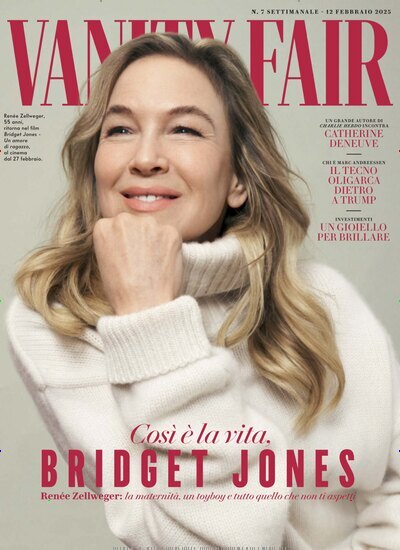 Titelbild der Ausgabe 4/2025 von Vanity Fair Italien. Diese Zeitschrift und viele weitere Lifestylemagazine und Peoplemagazine als Abo oder epaper bei United Kiosk online kaufen.