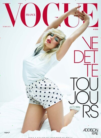 Titelbild der Ausgabe 3/2025 von Vogue Frankreich. Diese Zeitschrift und viele weitere Modemagazine und DIY-Magazine als Abo oder epaper bei United Kiosk online kaufen.