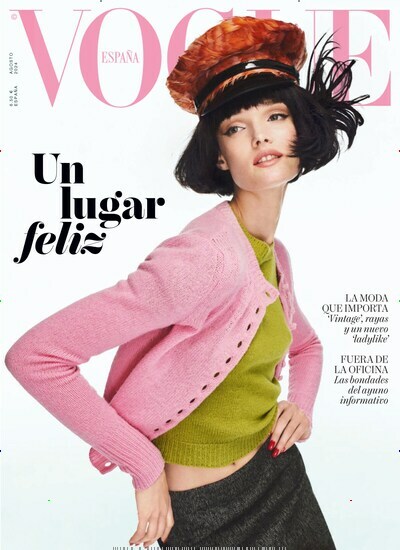 Titelbild der Ausgabe 8/2024 von Vogue Spanien. Diese Zeitschrift und viele weitere Modemagazine und DIY-Magazine als Abo oder epaper bei United Kiosk online kaufen.