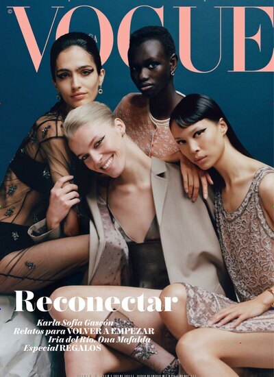 Titelbild der Ausgabe 12/2024 von Vogue Spanien. Diese Zeitschrift und viele weitere Modemagazine und DIY-Magazine als Abo oder epaper bei United Kiosk online kaufen.