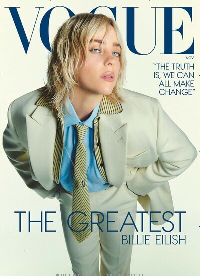 Titelbild der Ausgabe 11/2024 von Vogue USA. Diese Zeitschrift und viele weitere Modemagazine und DIY-Magazine als Abo oder epaper bei United Kiosk online kaufen.