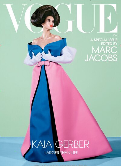 Titelbild der Ausgabe 12/2024 von Vogue USA. Diese Zeitschrift und viele weitere Modemagazine und DIY-Magazine als Abo oder epaper bei United Kiosk online kaufen.