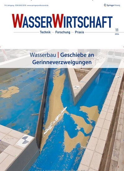 Titelbild der Ausgabe 11/2024 von WasserWirtschaft. Diese Zeitschrift und viele weitere Naturzeitschriften, Landwirtschaftszeitungen und Umweltmagazine als Abo oder epaper bei United Kiosk online kaufen.