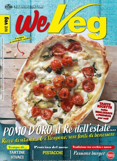 Titelbild der Ausgabe 5/2024 von We Veg. Diese Zeitschrift und viele weitere Kochzeitschriften und Backzeitschriften als Abo oder epaper bei United Kiosk online kaufen.