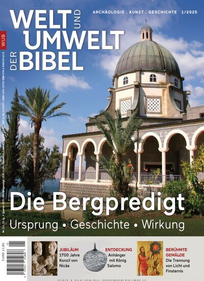 Titelbild der Ausgabe 1/2025 von Welt und Umwelt der Bibel. Diese Zeitschrift und viele weitere Kunstmagazine und Kulturmagazine als Abo oder epaper bei United Kiosk online kaufen.