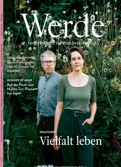 Titelbild der Ausgabe 3/2024 von Werde. Diese Zeitschrift und viele weitere Lifestylemagazine und Peoplemagazine als Abo oder epaper bei United Kiosk online kaufen.