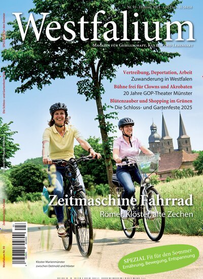 Titelbild der Ausgabe 1/2025 von Westfalium. Diese Zeitschrift und viele weitere Lifestylemagazine und Peoplemagazine als Abo oder epaper bei United Kiosk online kaufen.