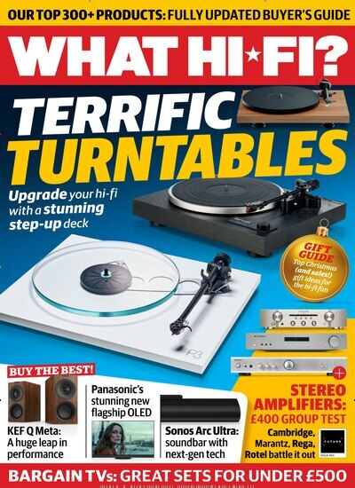 Titelbild der Ausgabe 1/2025 von What Hi-Fi?. Diese Zeitschrift und viele weitere Audiomagazine, Filmmagazine und Fotozeitschriften als Abo oder epaper bei United Kiosk online kaufen.