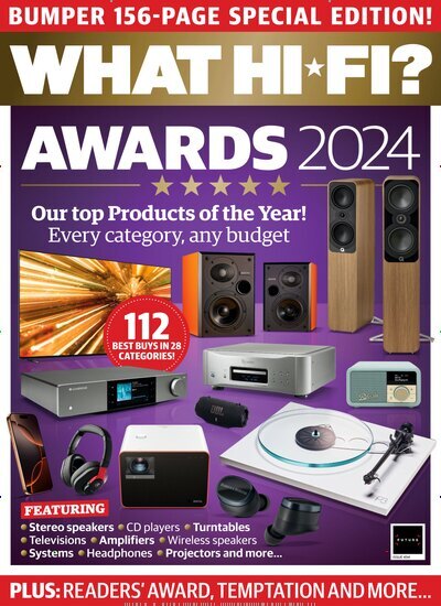 Titelbild der Ausgabe 13/2024 von What Hi-Fi?. Diese Zeitschrift und viele weitere Audiomagazine, Filmmagazine und Fotozeitschriften als Abo oder epaper bei United Kiosk online kaufen.