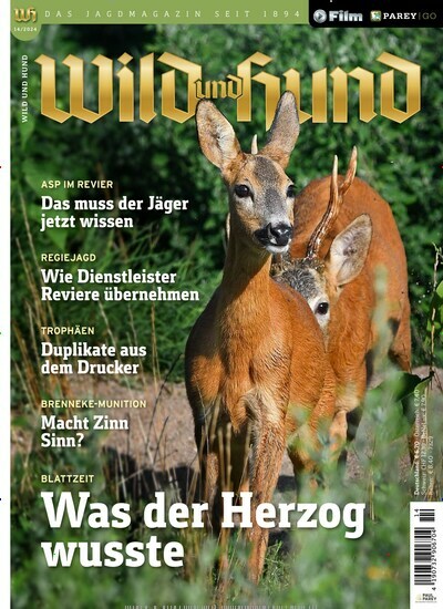Titelbild der Ausgabe 14/2024 von Wild und Hund. Diese Zeitschrift und viele weitere Sportmagazine als Abo oder epaper bei United Kiosk online kaufen.