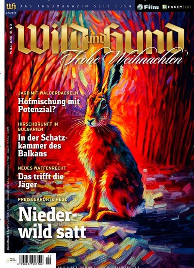 Titelbild der Ausgabe 22/2024 von Wild und Hund. Diese Zeitschrift und viele weitere Sportmagazine als Abo oder epaper bei United Kiosk online kaufen.